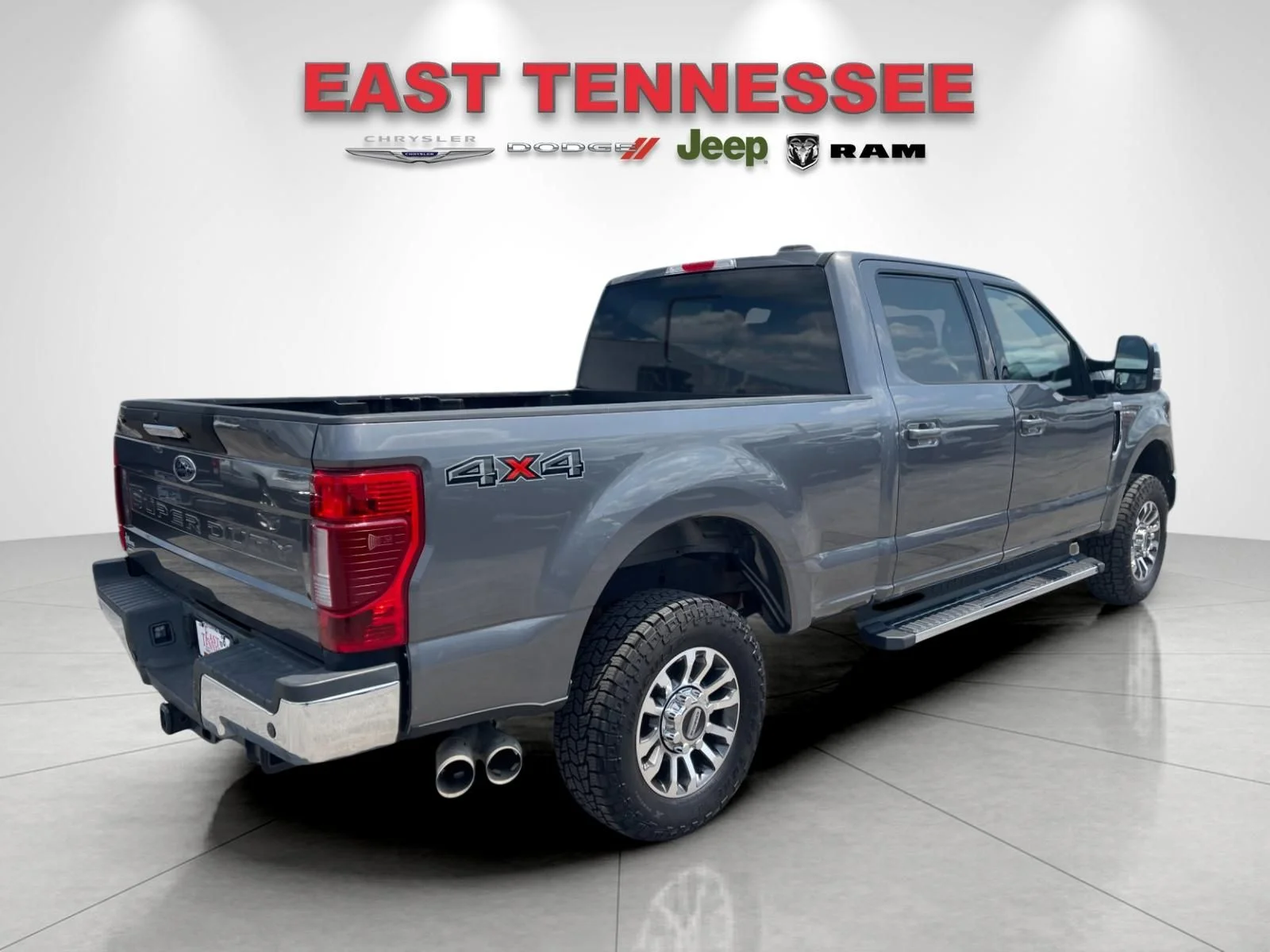 Used 2021 Gray Ford Lariat image 3