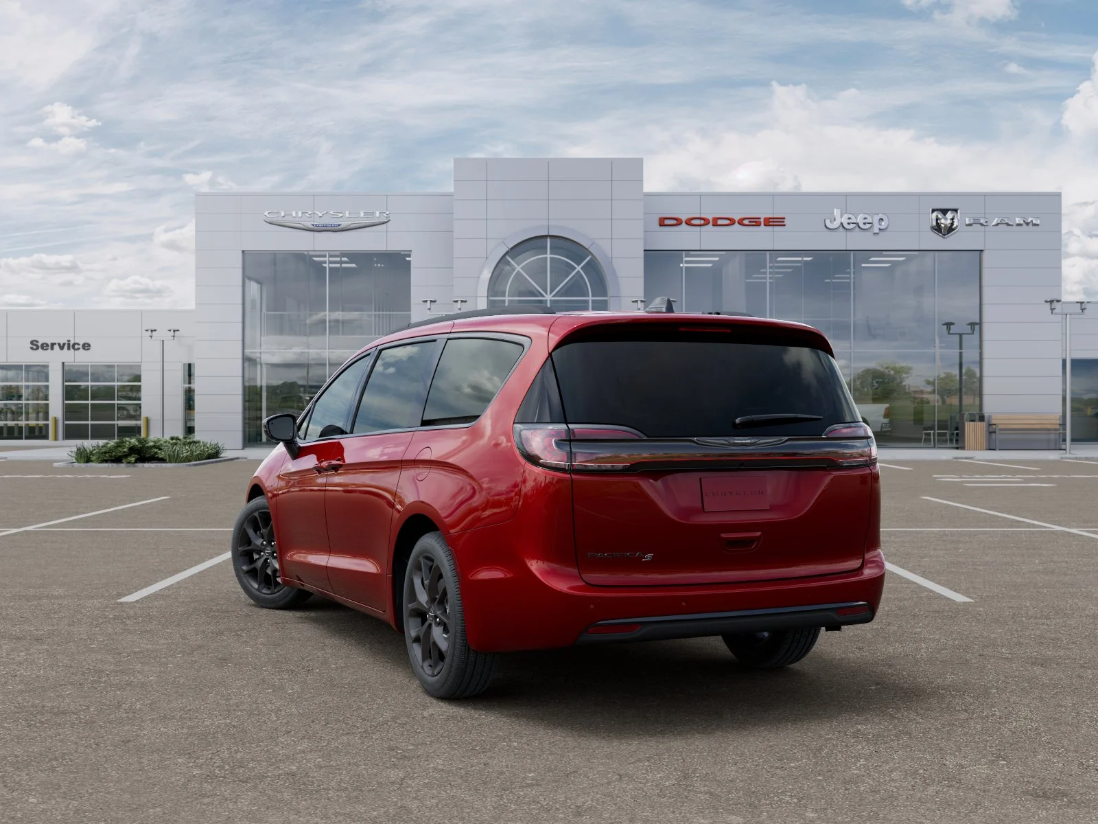 New 2026 Red Hot Pearl-Coat Exterior Paint Chrysler Select image 32