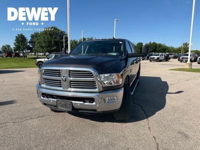Used 2018 Granite Crystal Clearcoat Metallic Ram Big Horn image 4