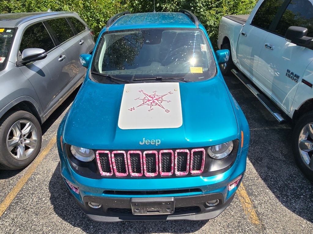 Used 2021 Teal Jeep Latitude image 3
