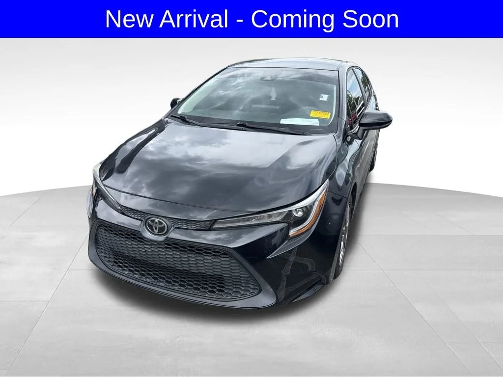 Used 2021 Black Toyota LE image 1