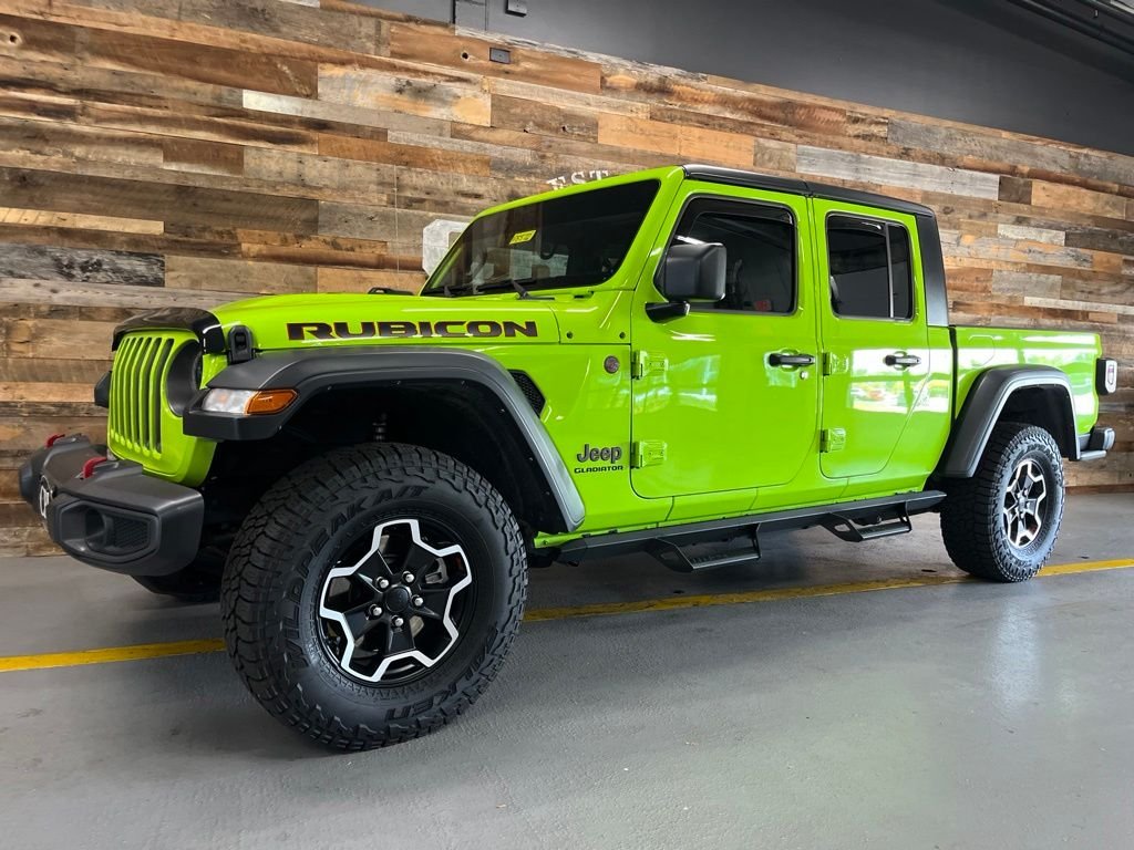 Used 2021 Limited Edition Gecko Clearcoat Jeep Rubicon image 4