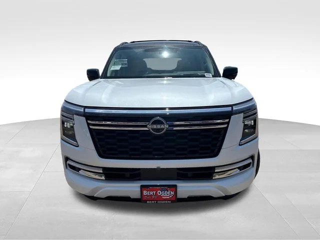 New 2026 Everest White TriCoat / Super Black Two-tone Nissan Platinum Reserve image 2