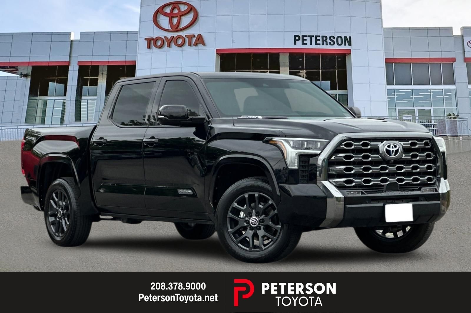Used 2024 Black Toyota Platinum image 1