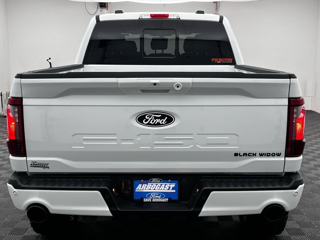 New 2025 White Ford XLT  Black Widow Lifted Truck image 9