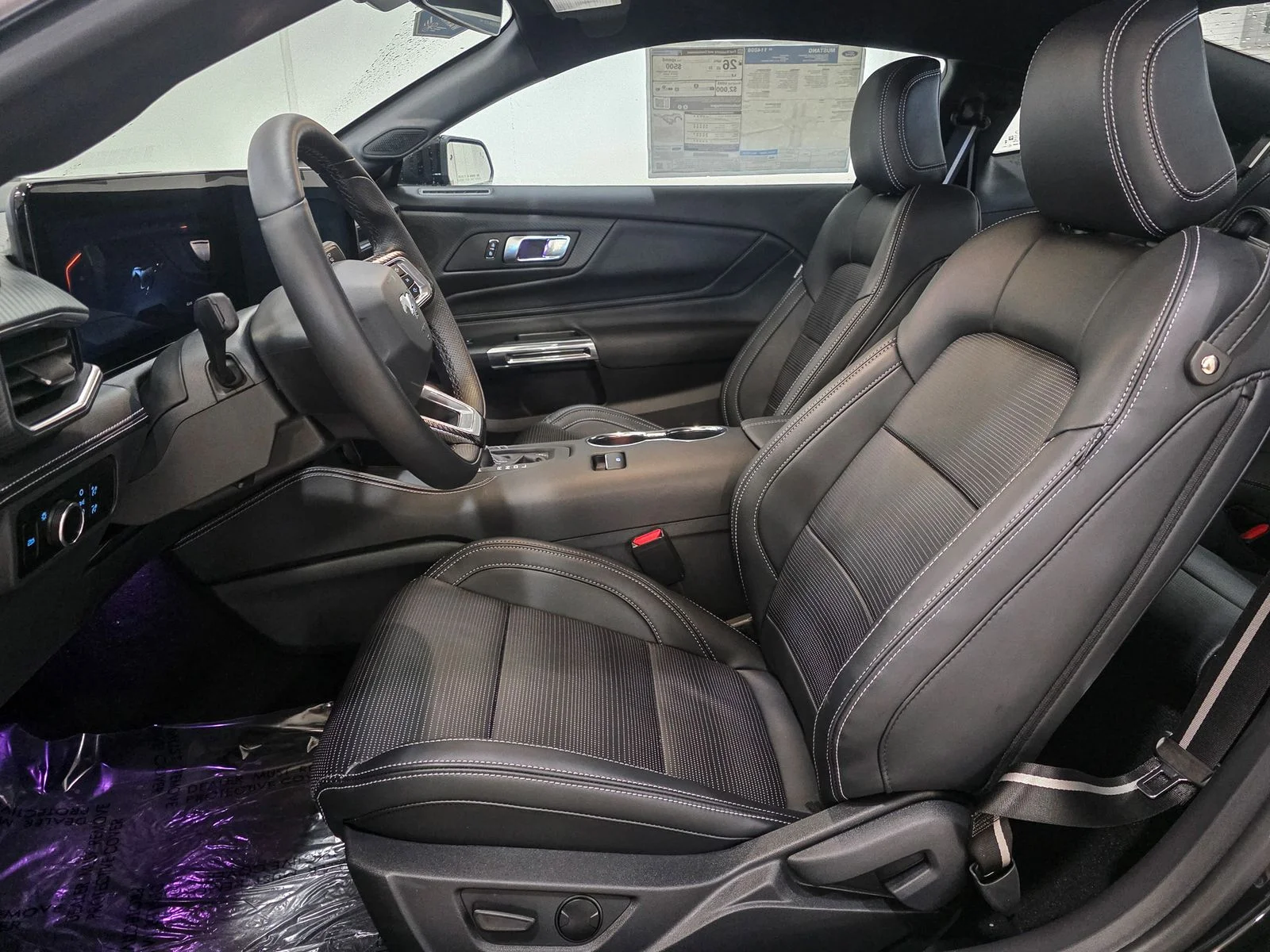 New 2025 Shadow Black Ford EcoBoost® Premium Fastback image 22