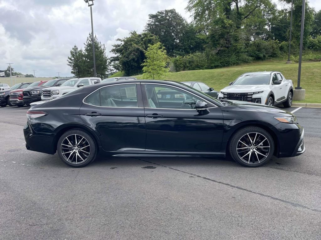 Used 2022 Black Toyota SE image 2
