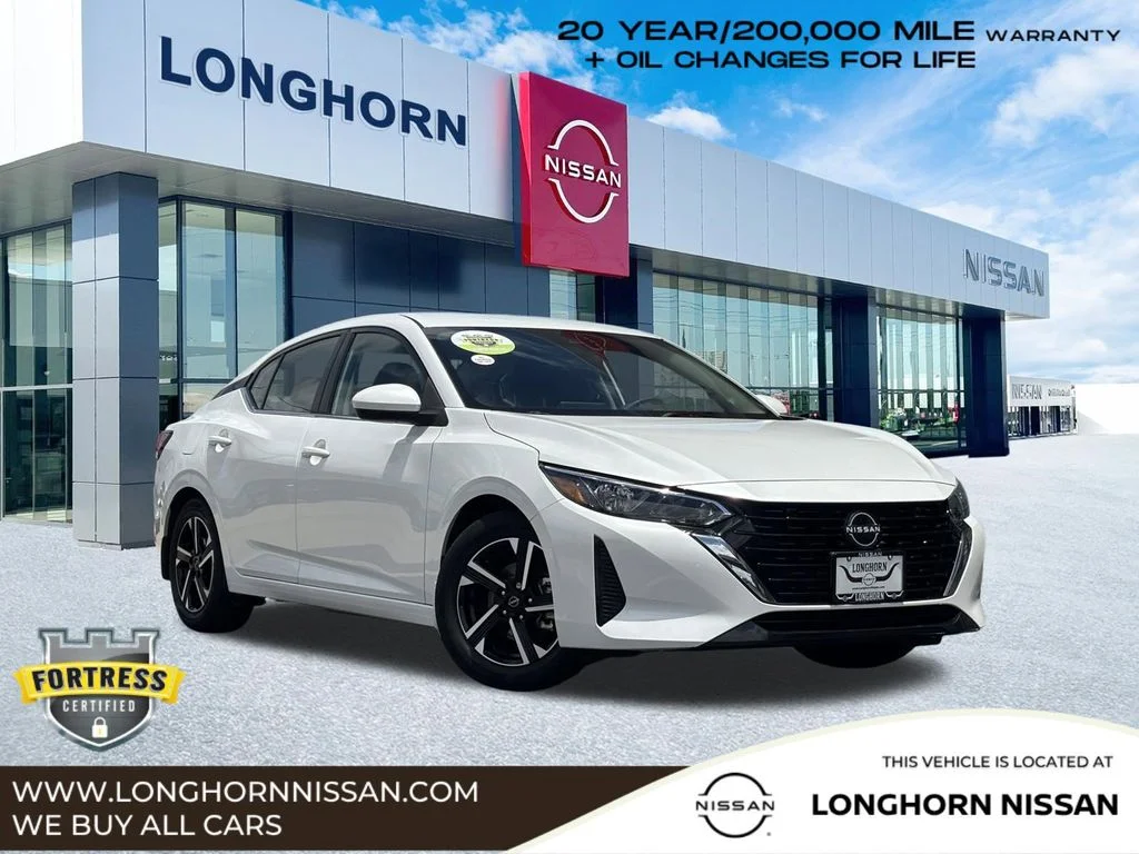 Used 2024 White Nissan SV image 1