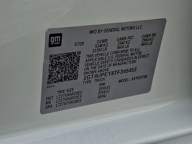 New 2026 Summit White GMC AT4 image 21