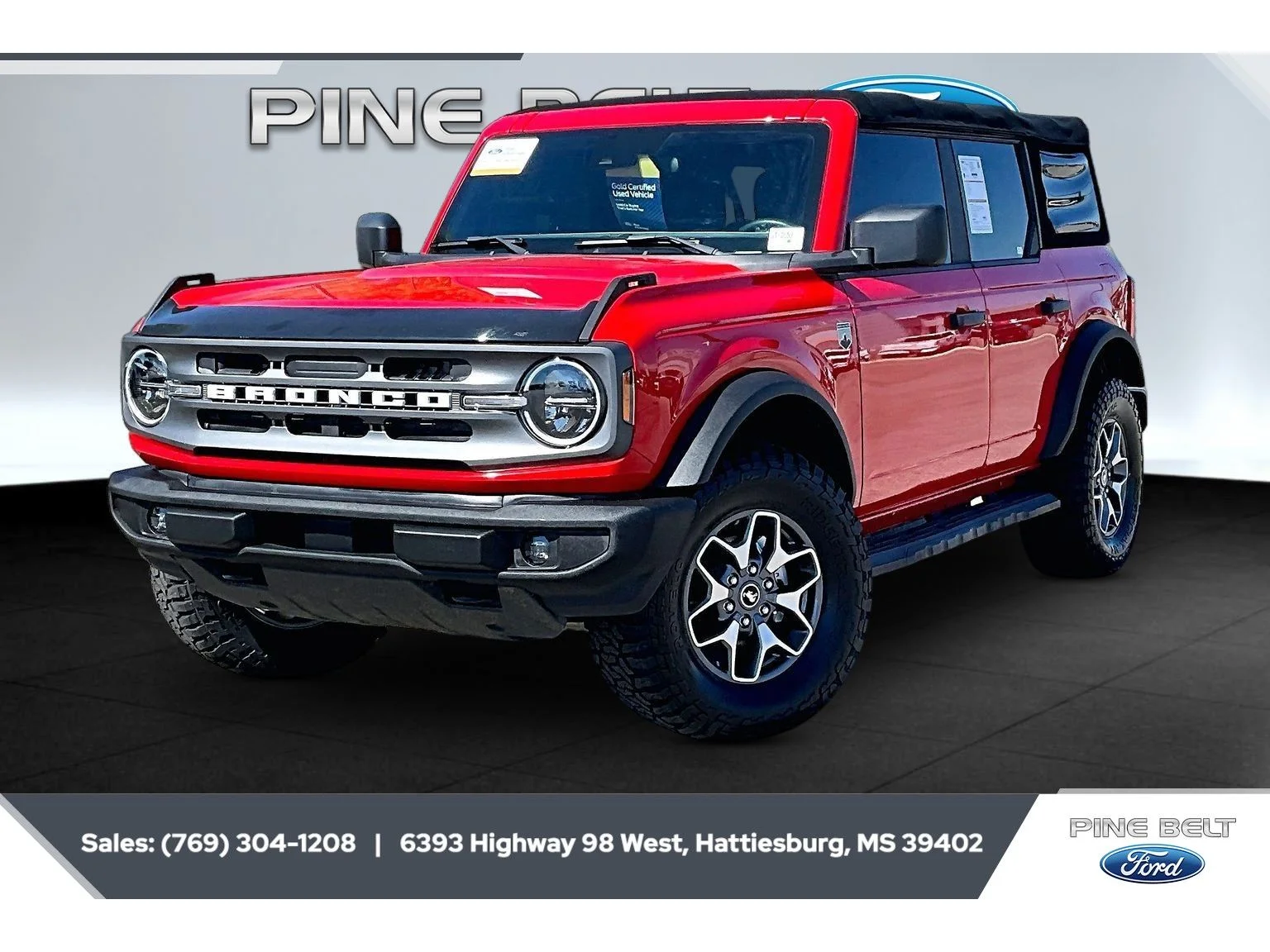 Used 2021 Race Red Ford Big Bend image 10