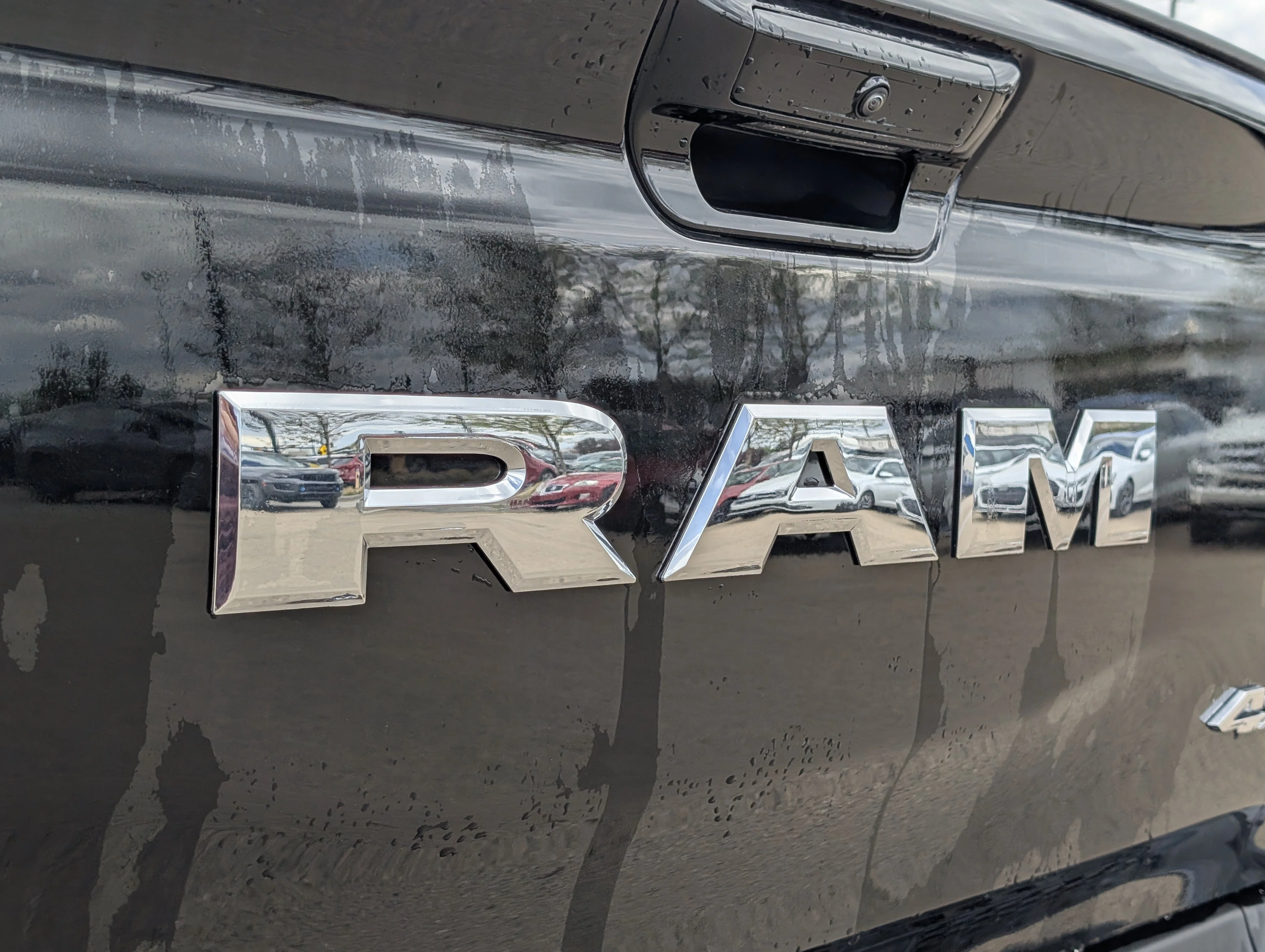 New 2026 Diamond Black Crystal Pearl Ram Big Horn image 15