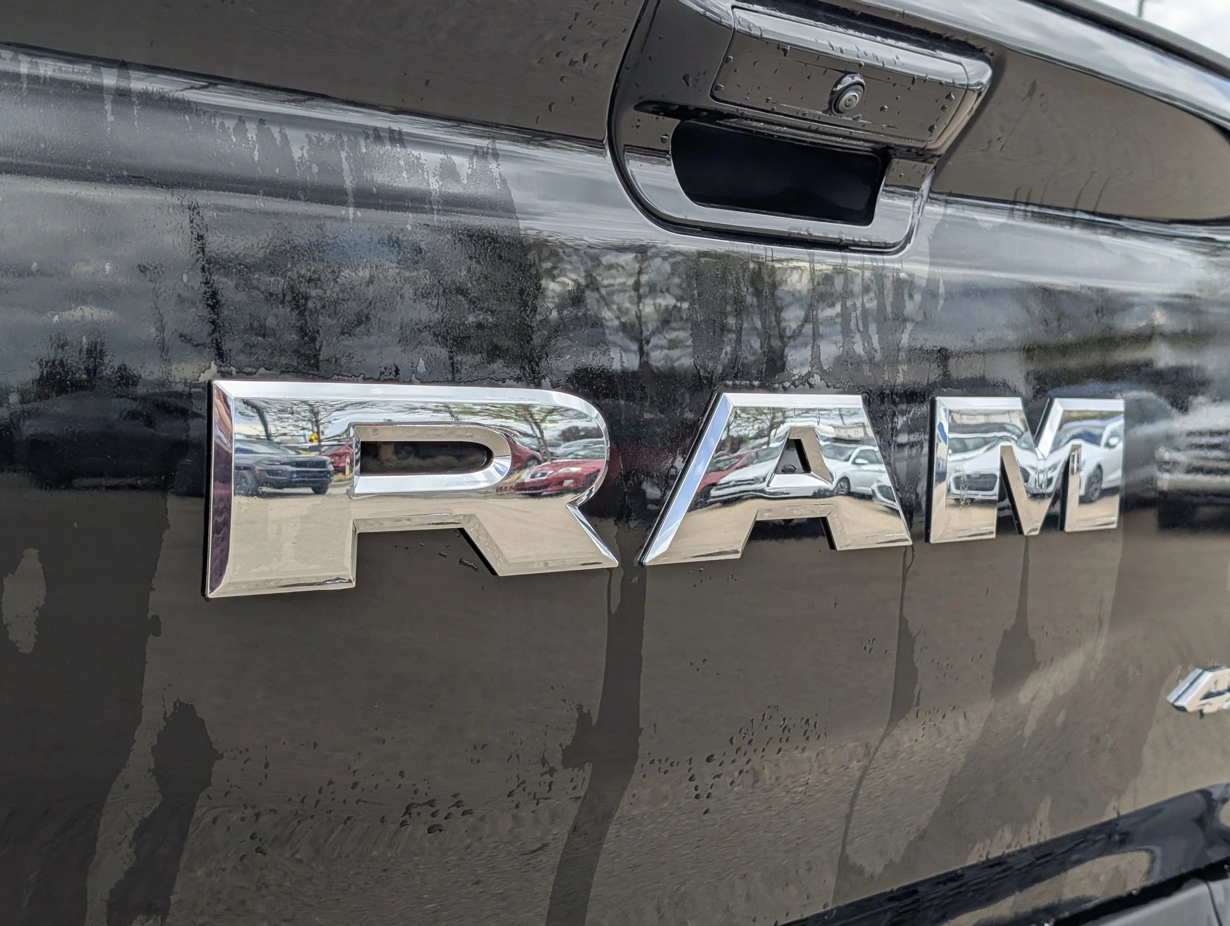 New 2026 Diamond Black Crystal Pearl Ram Big Horn image 15