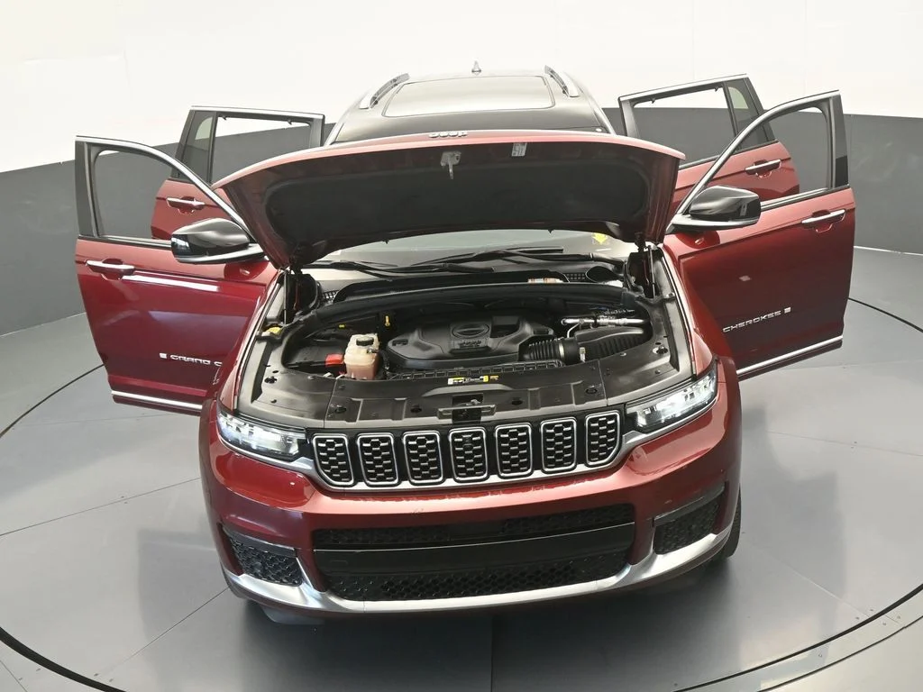 Used 2023 Velvet Red Pearlcoat Jeep Summit image 80