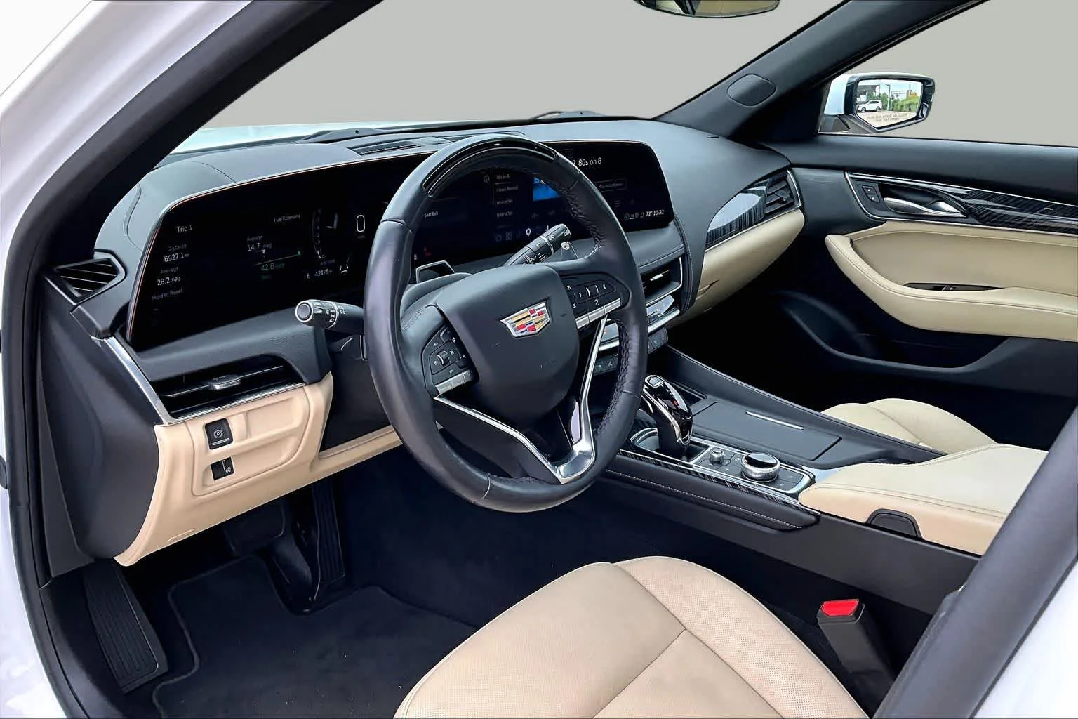 Used 2025 Summit White Cadillac Premium Luxury image 17