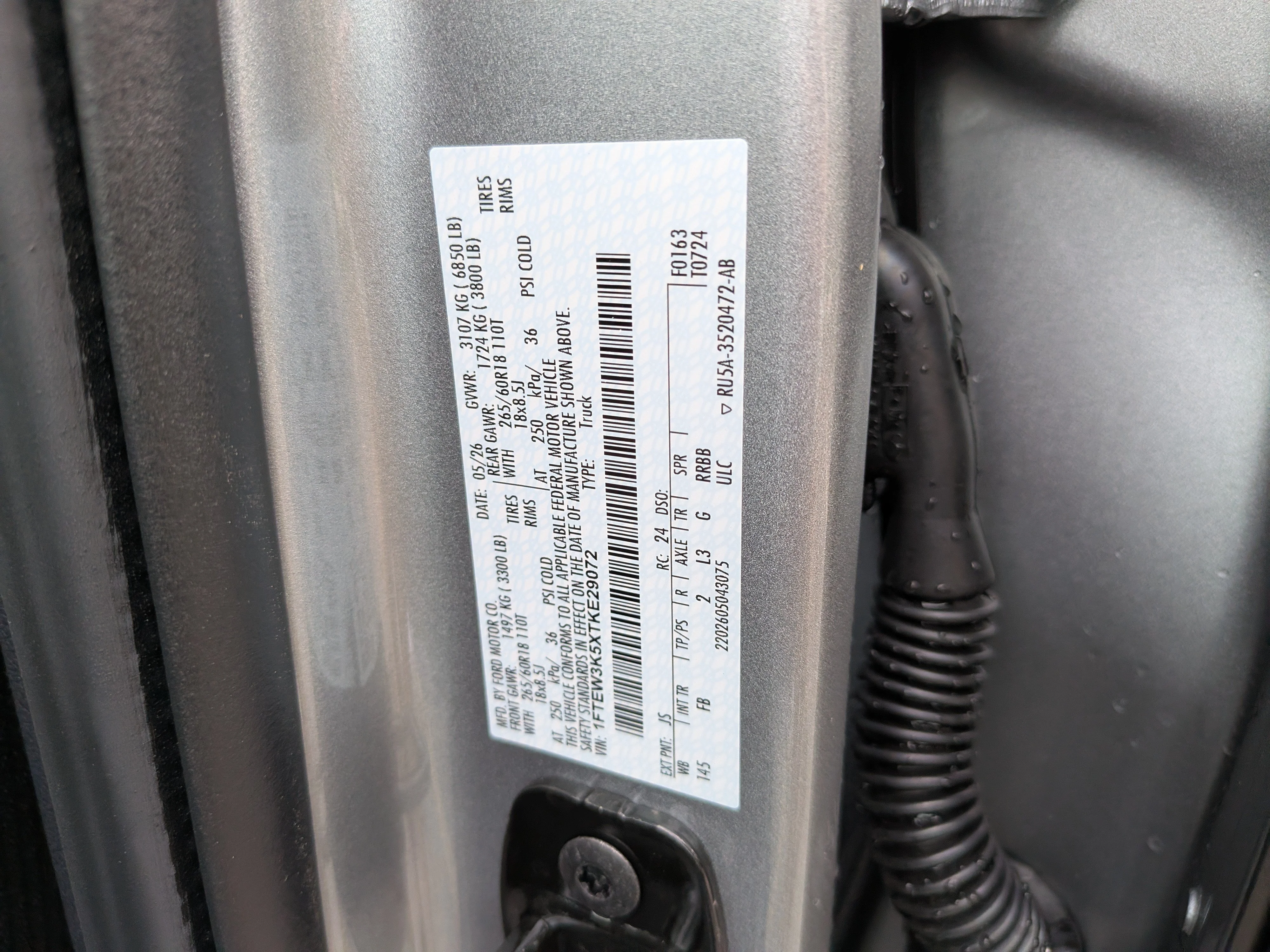New 2026 Iconic Silver Metallic Ford XLT image 35
