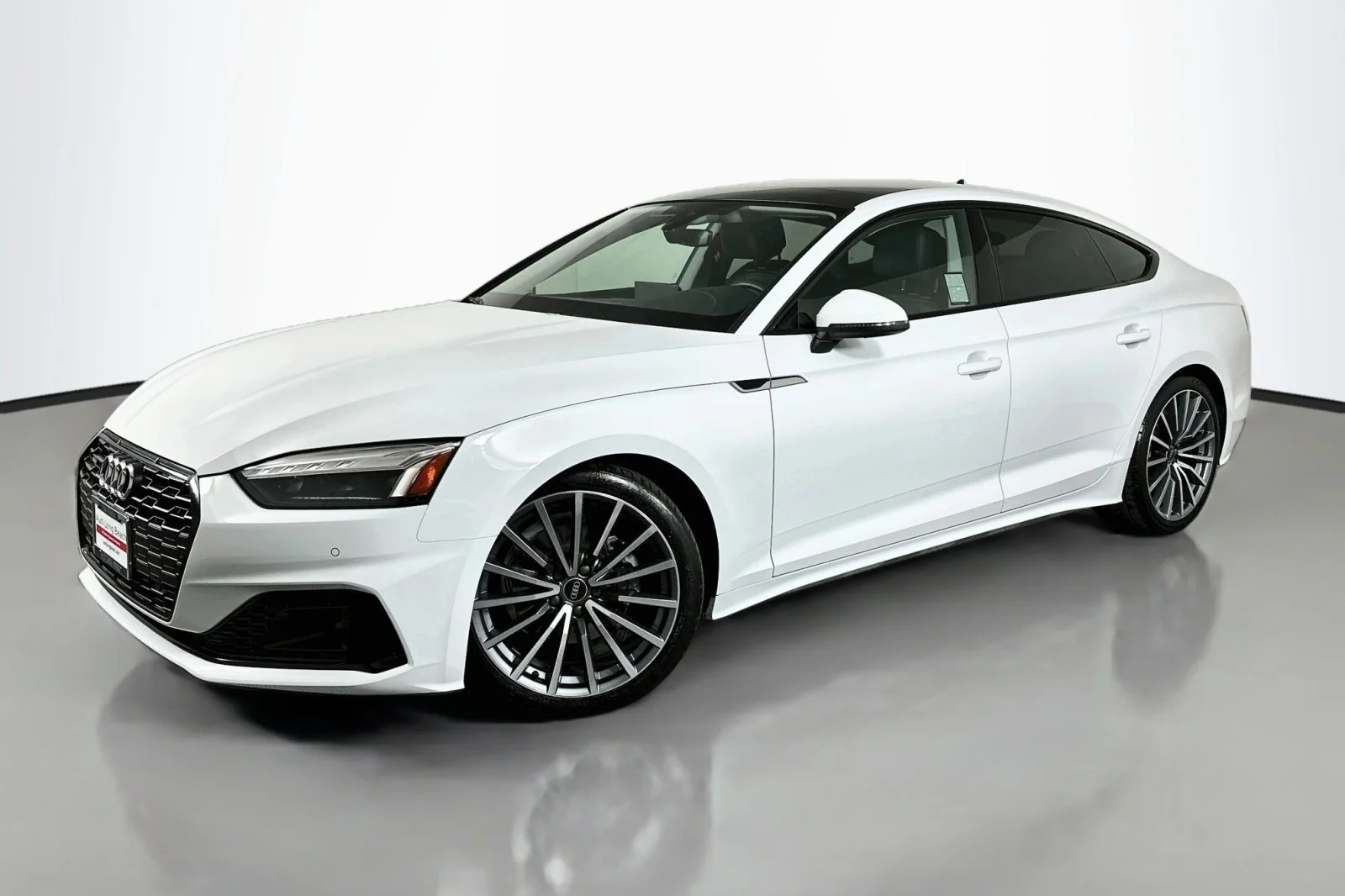 Used 2023 Glacier White Metallic Audi Premium Plus image 1