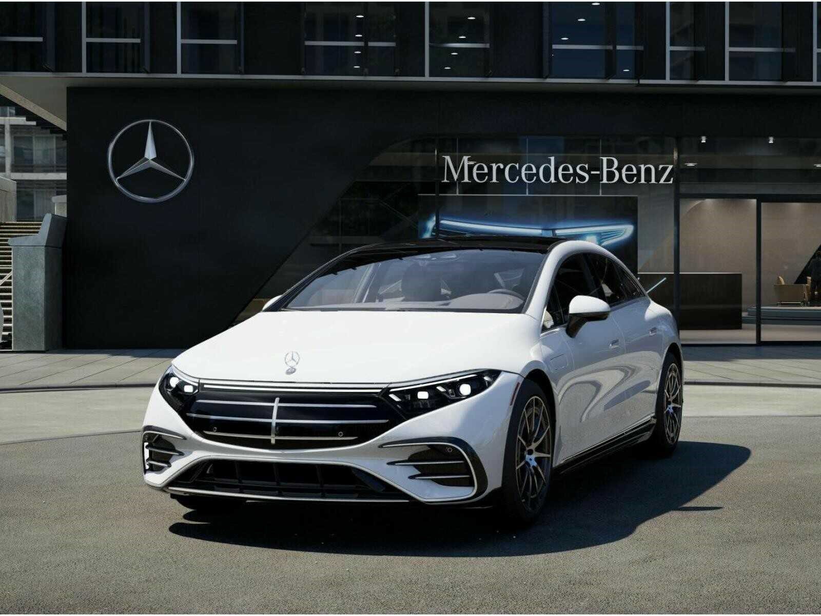 New 2026 Polar White Mercedes-Benz 450 4D Sedan 4MATIC® image 42