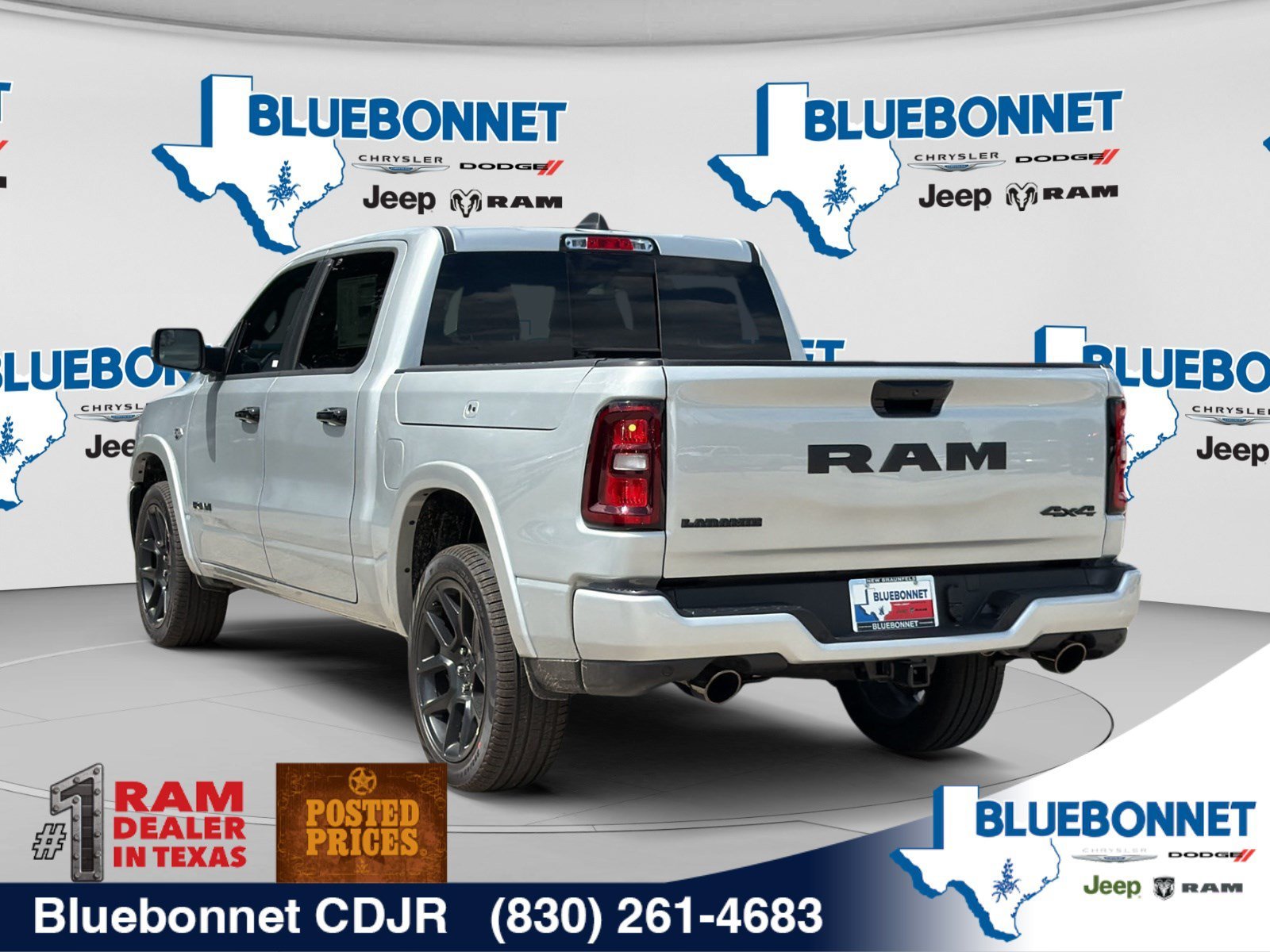 New 2026 Silver Zynith Exterior Paint RAM Laramie image 7