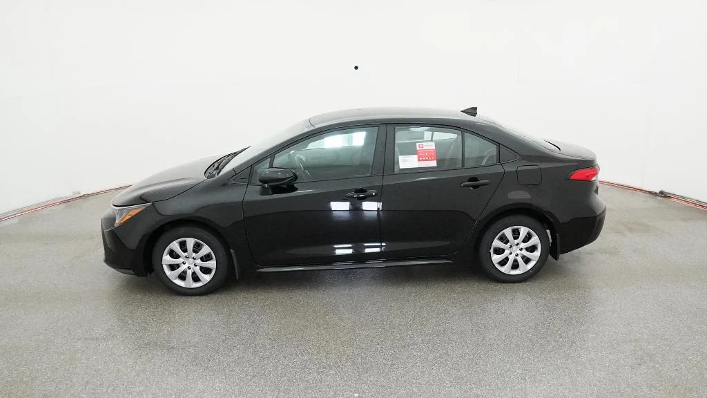 New 2026 Midnight Black Metallic Toyota LE image 3