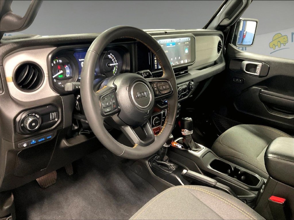 Used 2024 Black Jeep Willys 4xe image 8