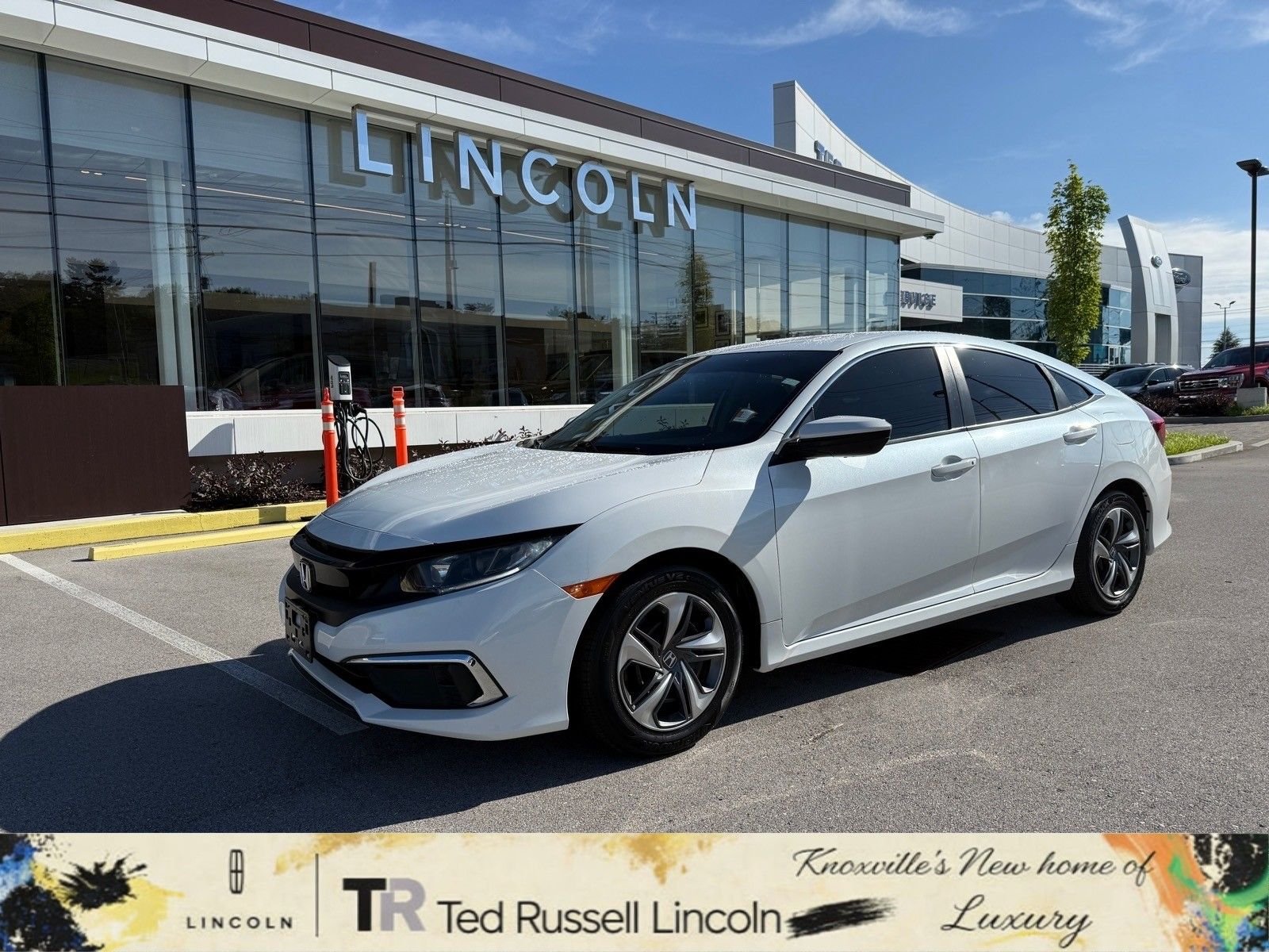 Used 2020 White Honda LX image 1