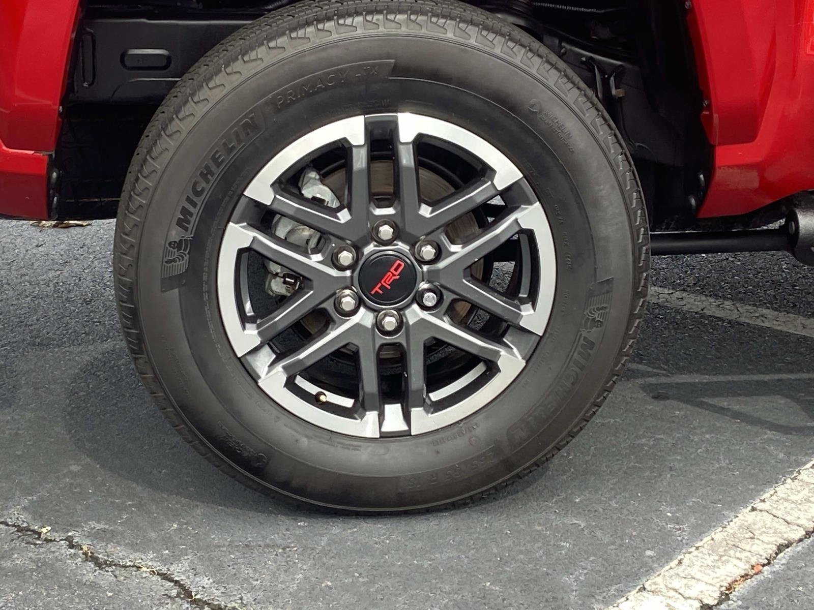 Used 2025 Supersonic Red Toyota TRD Sport image 7