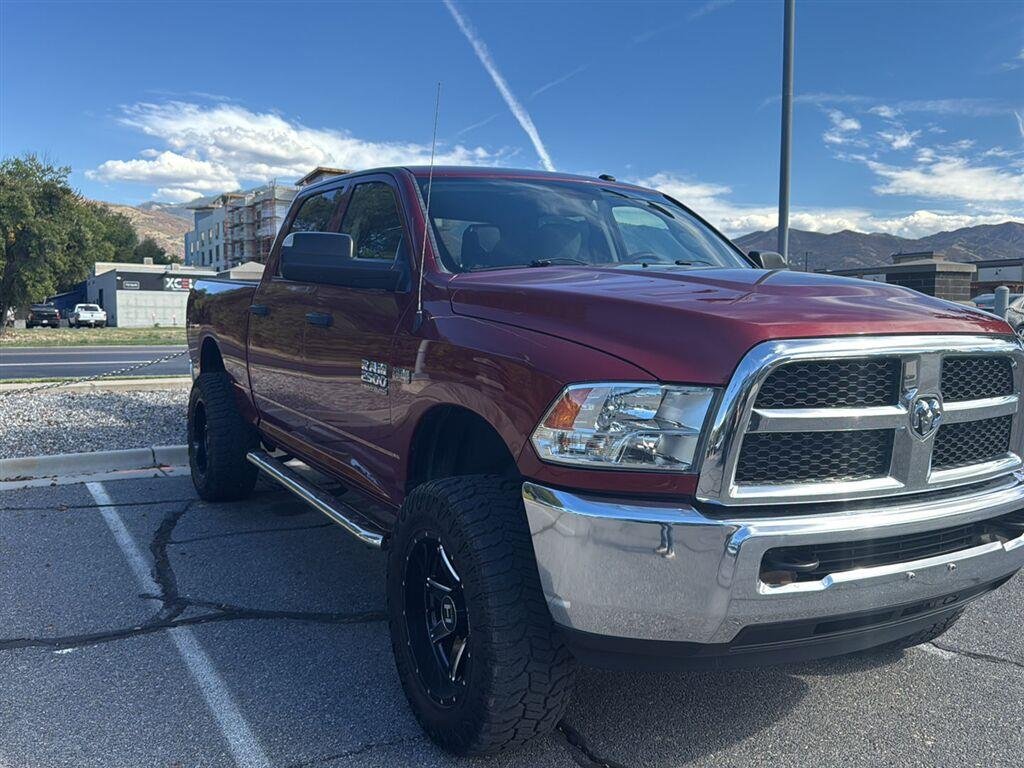Used 2015 Deep Cherry Red Crystal Pearlcoat Ram Tradesman image 6