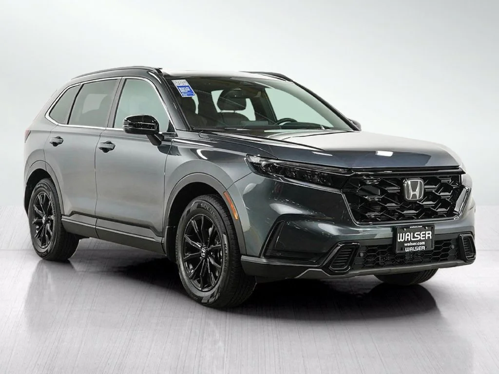 Used 2024 Meteorite Gray Honda 5D WAGON HYBRID SPORT-L AWD image 7