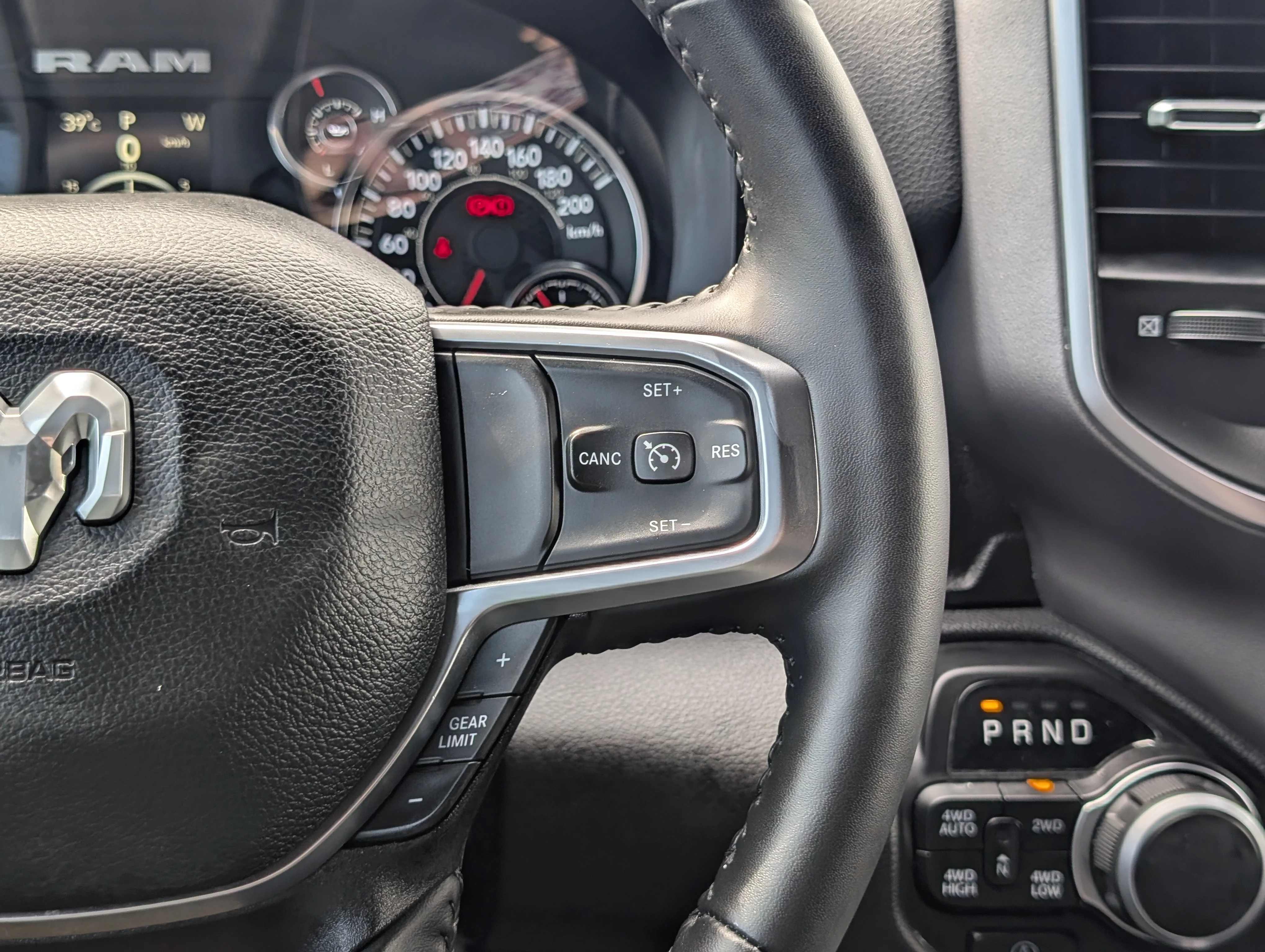 Used 2024 Bright White Ram Big Horn image 28