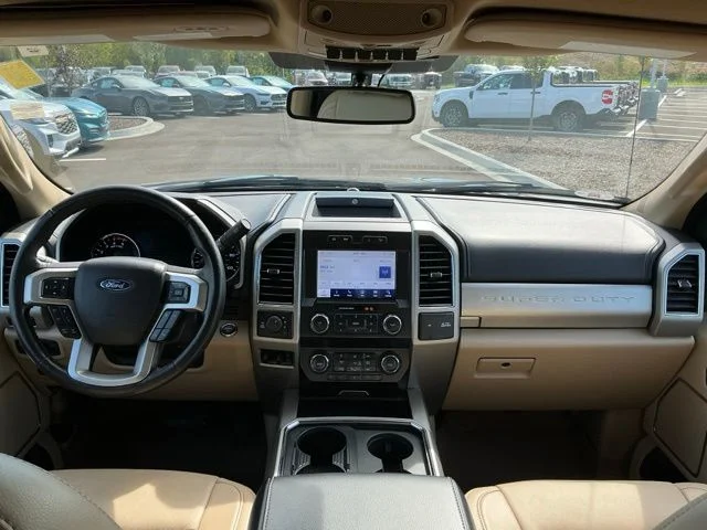 Used 2021 Agate Black Metallic Ford Lariat image 24