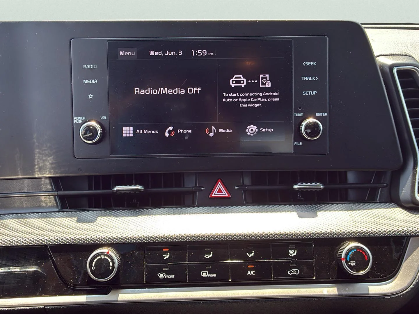 Used 2025 Ebony Black Kia LX image 16