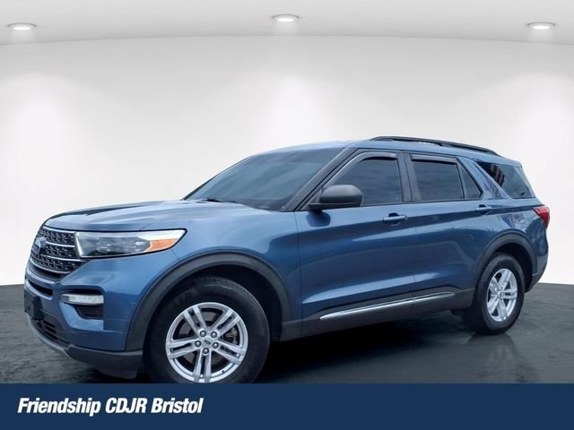 Used 2020 Blue Ford XLT image 1