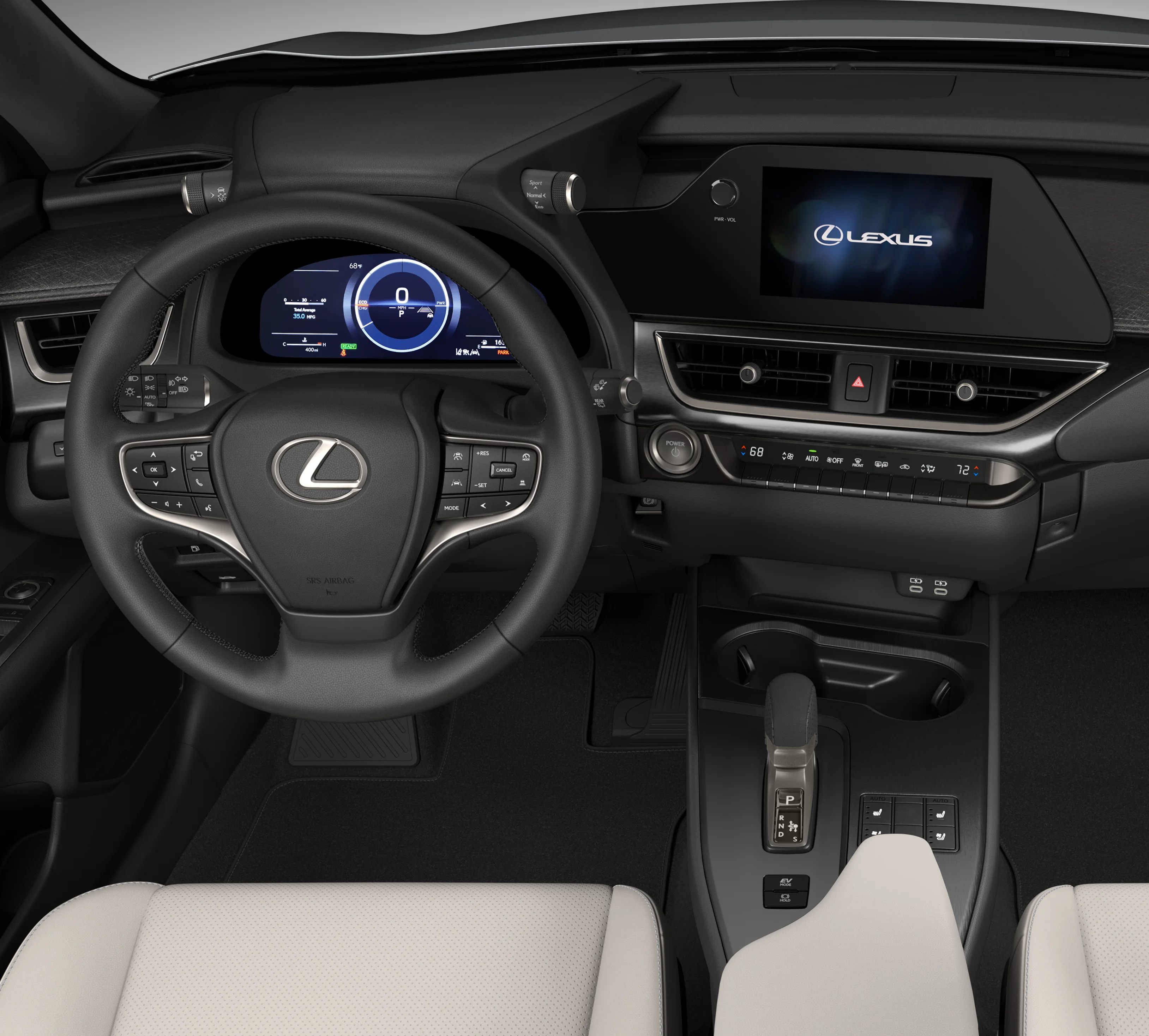 New 2026 Ultra White with Obsidian roof Lexus UX 300h F SPORT DESIGN AWD image 6