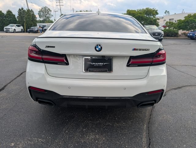 Certified Used 2023 Alpine White BMW M550i xDrive image 4