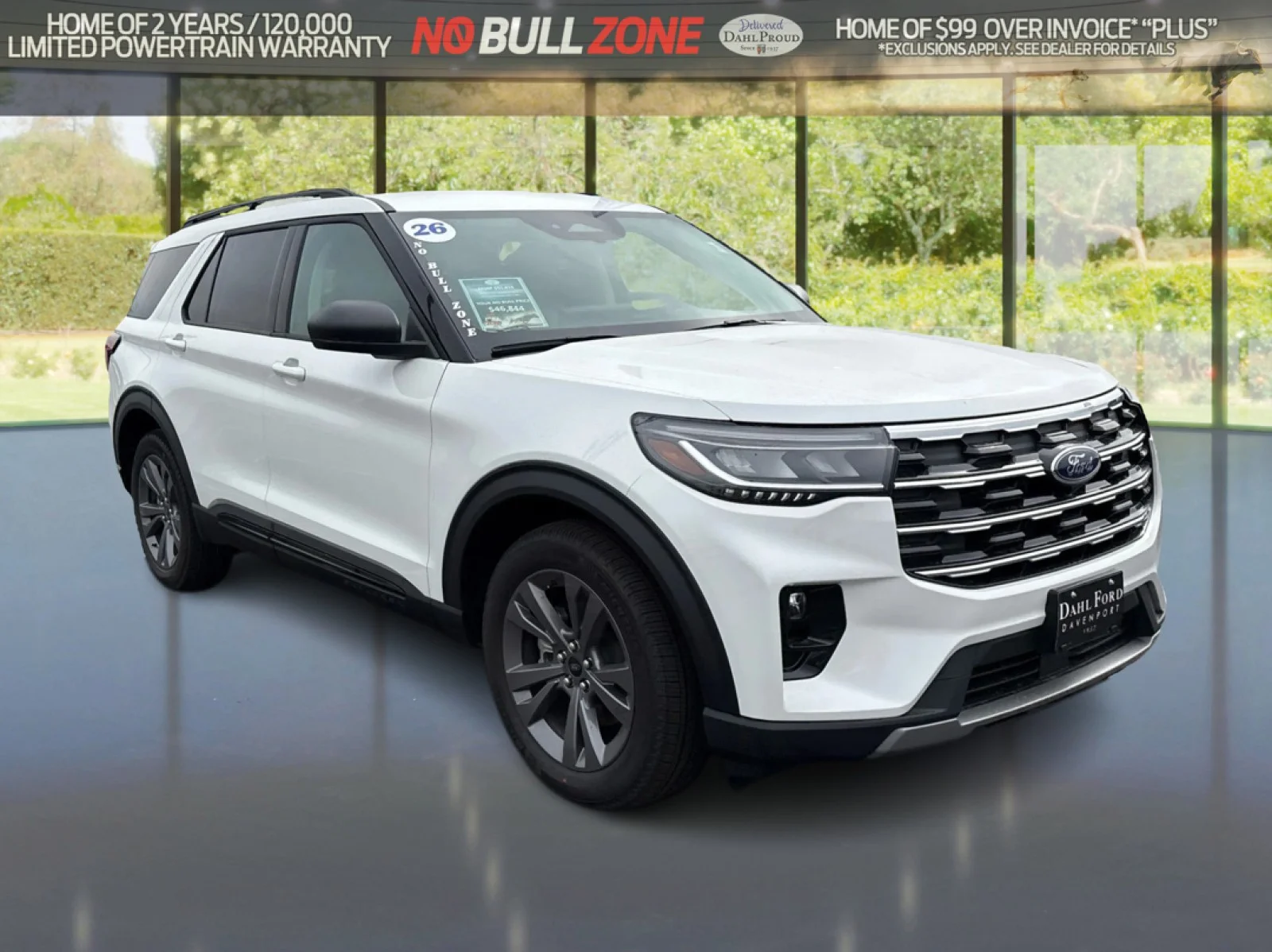 New 2026 Star White Metallic Tri-Coat Ford Active image 7
