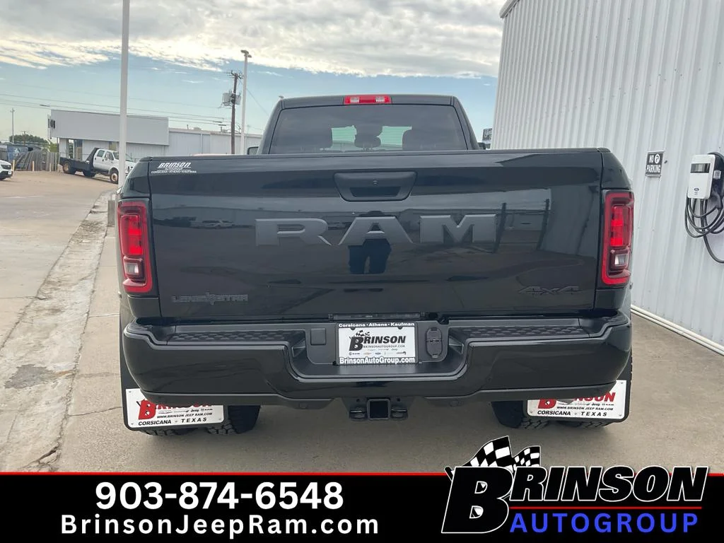 New 2026 Diamond Black Crystal Pearl-Coat Exterior Paint RAM Lone Star image 4