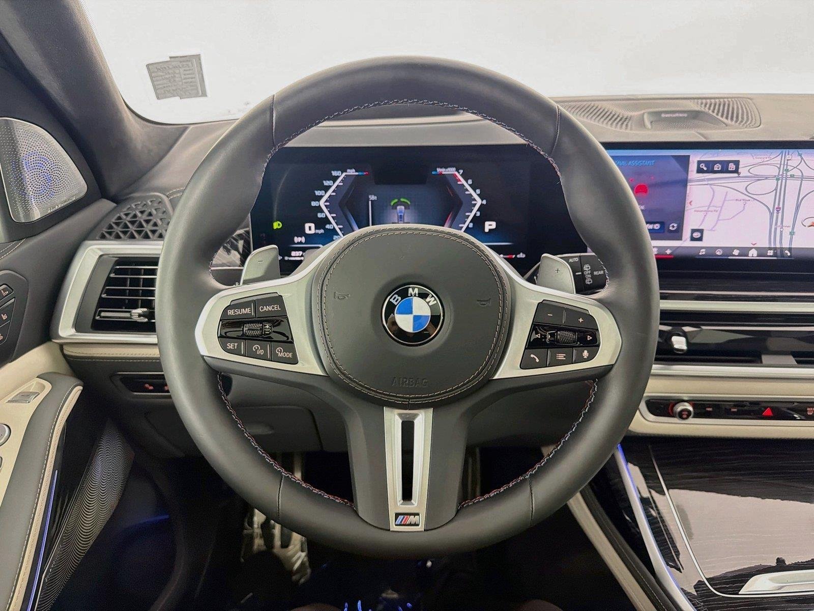Used 2025 Frozen Pure Grey Metallic BMW M60i image 12