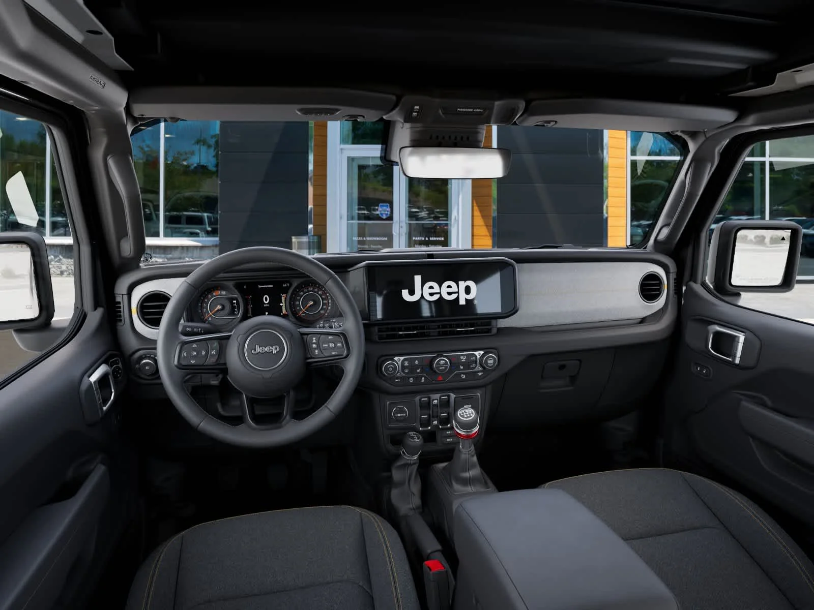 New 2025 Granite Crystal Metallic Clear-Coat Exterior Paint Jeep Sport S image 14