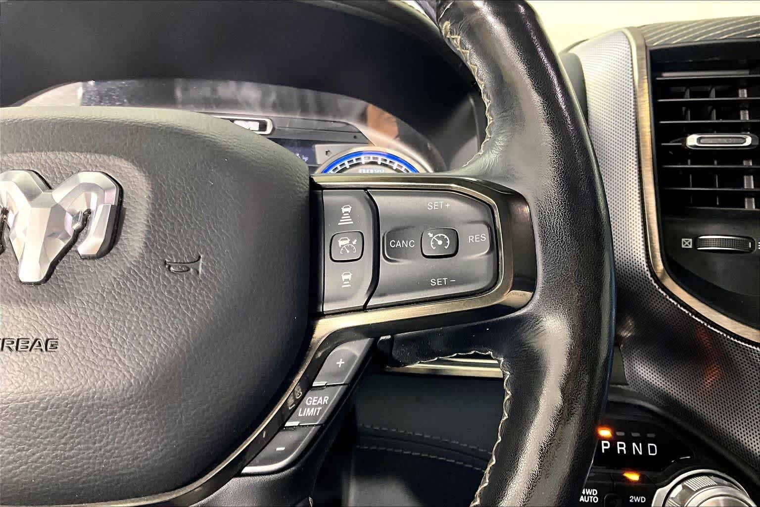 Used 2020 Diamond Black Crystal Pearlcoat Ram Limited image 22