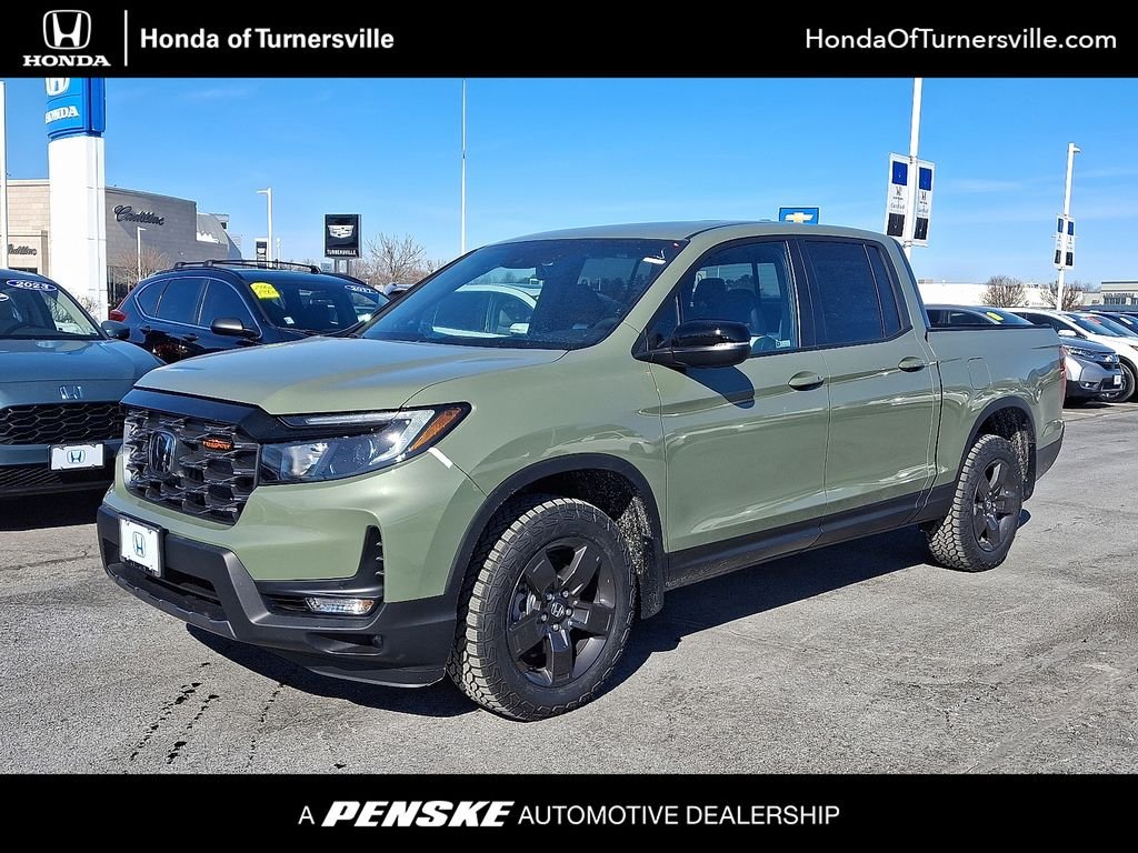 New 2026 Ash Green Metallic Honda TrailSport image 1