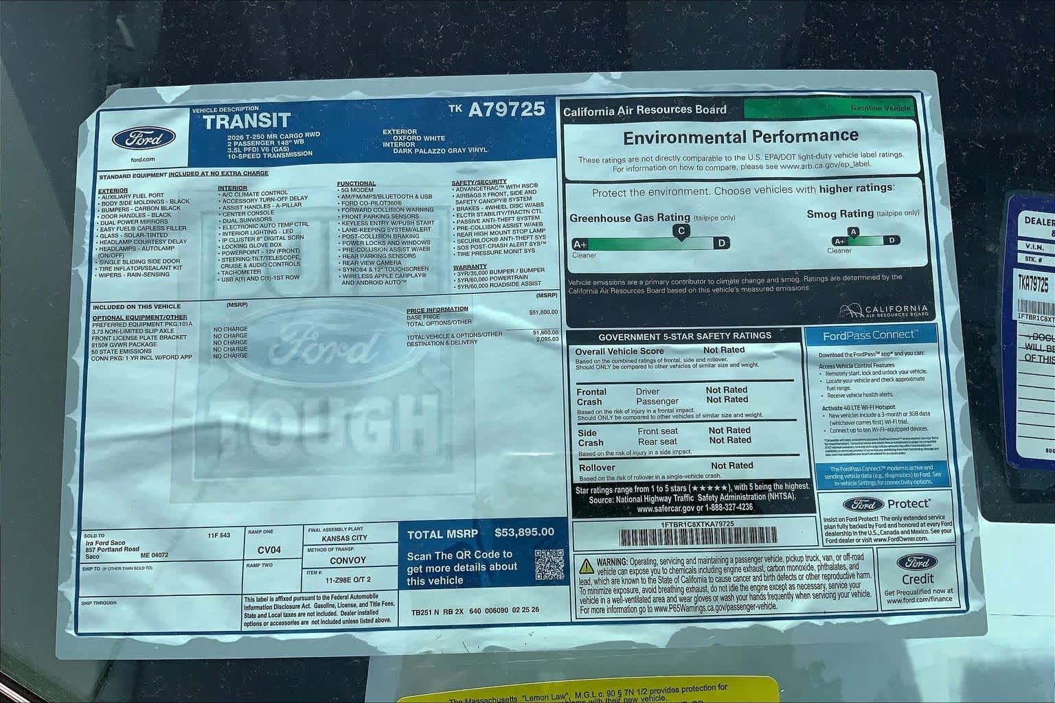 New 2026 Oxford White Ford  image 18