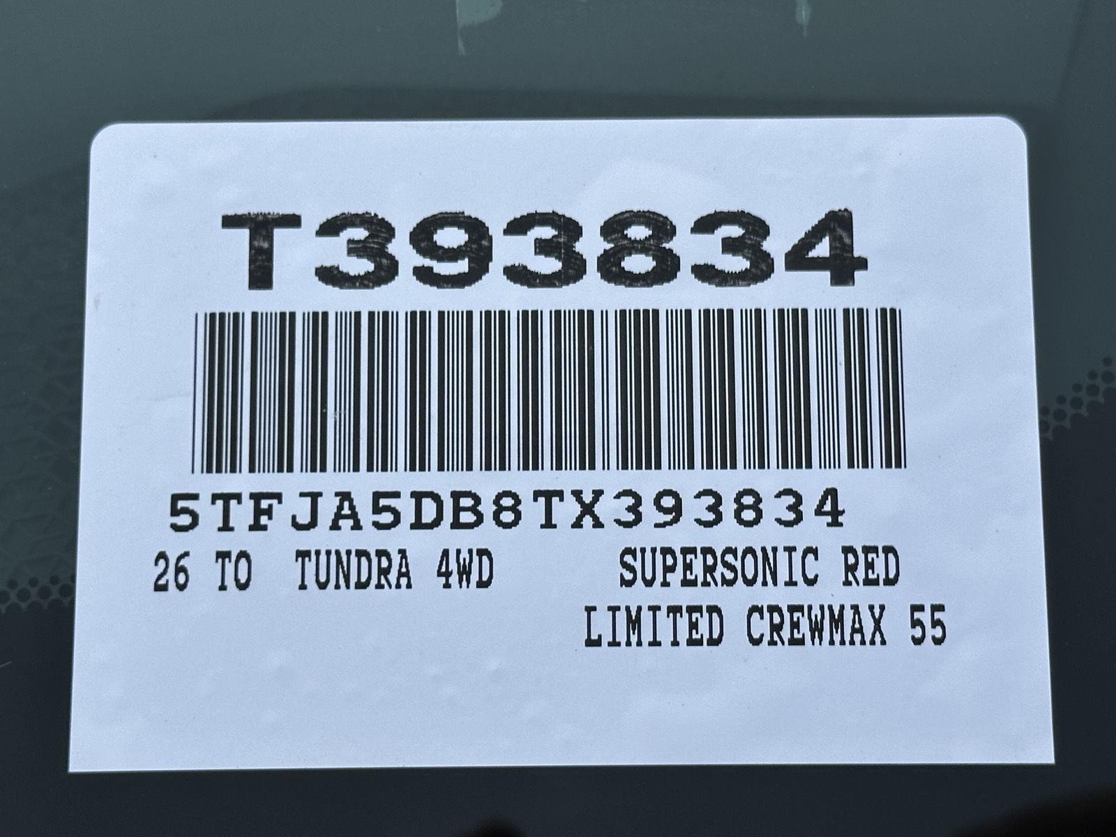 Certified Used 2026 Supersonic Red Toyota Limited image 61