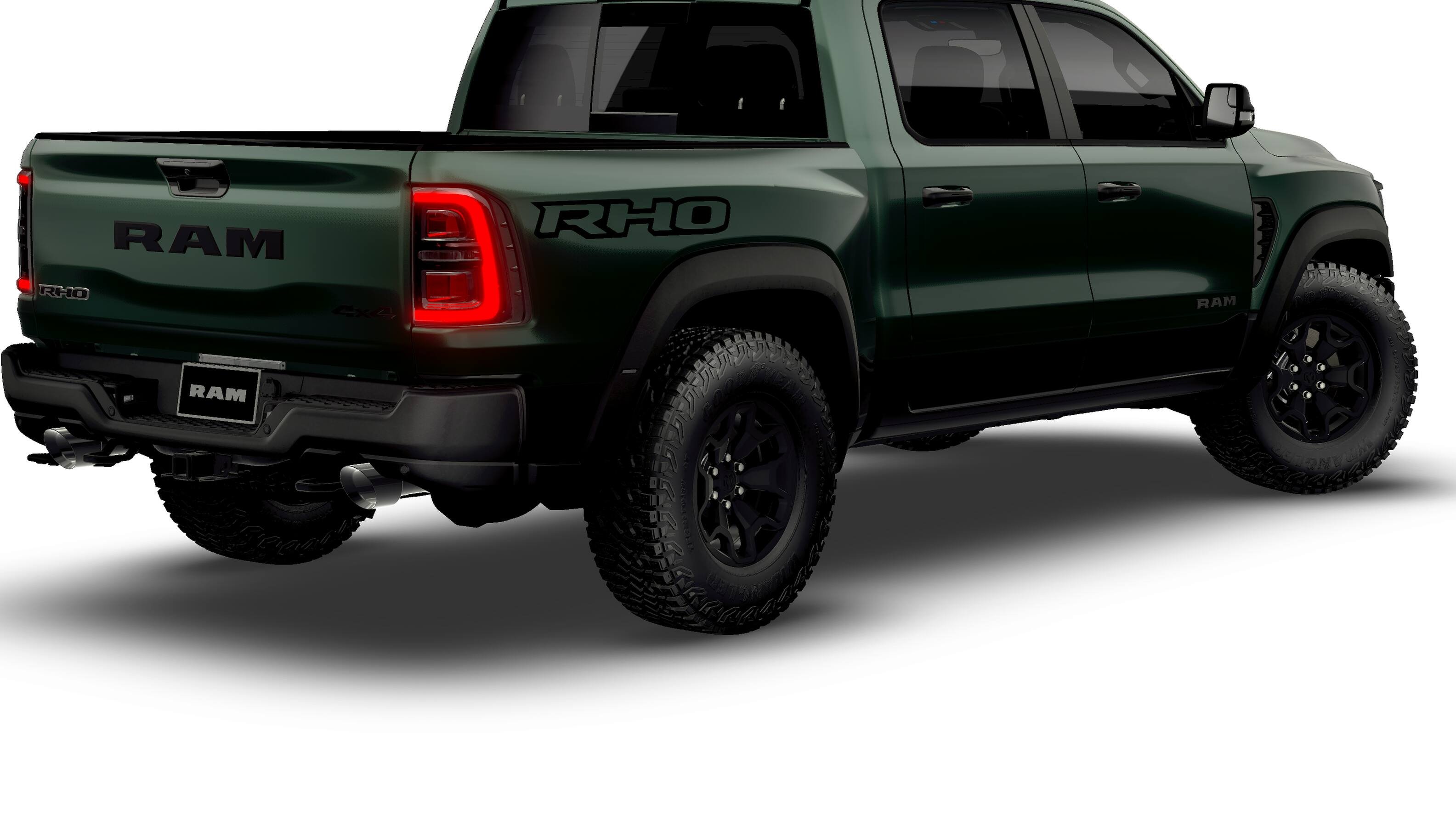 New 2026 Serrano-Green Metallic Exterior Paint RAM RHO image 14