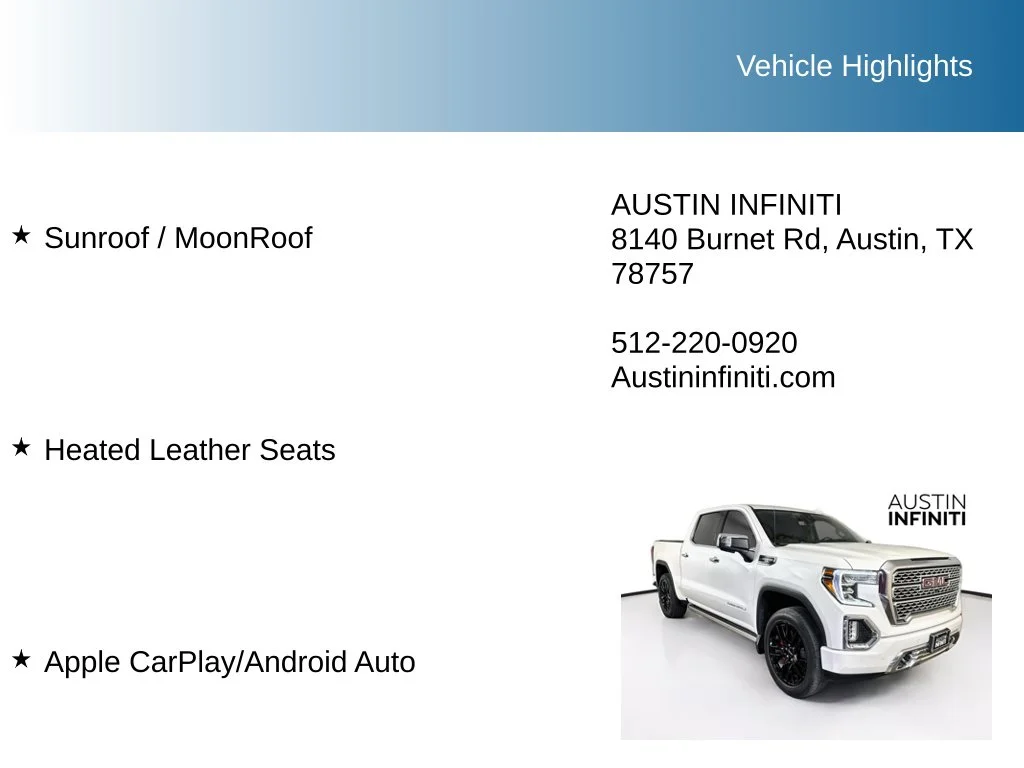Used 2021 White GMC Denali image 10