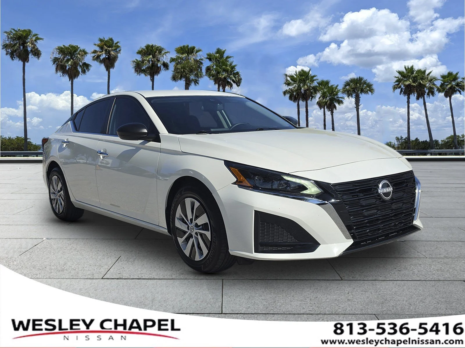 Certified Used 2025 Glacier White Nissan S image 1