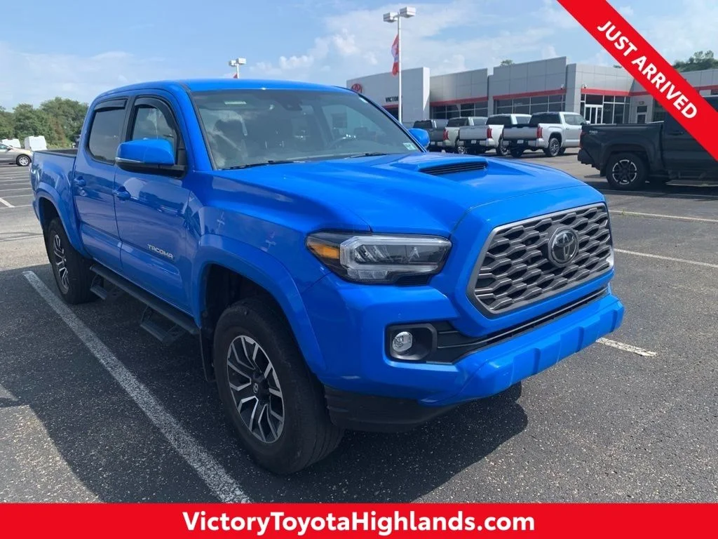 Used 2021 Blue Toyota TRD Sport image 1