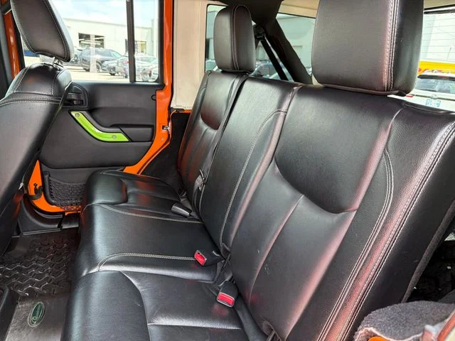 Used 2013 Orange Jeep Unlimited Rubicon image 21