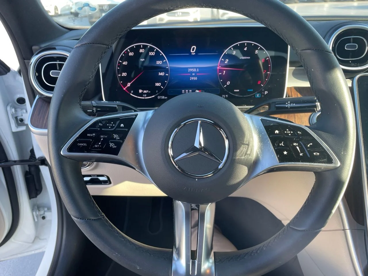 Certified Used 2026 White Mercedes-Benz C 300 Sedan AMG® Line image 4
