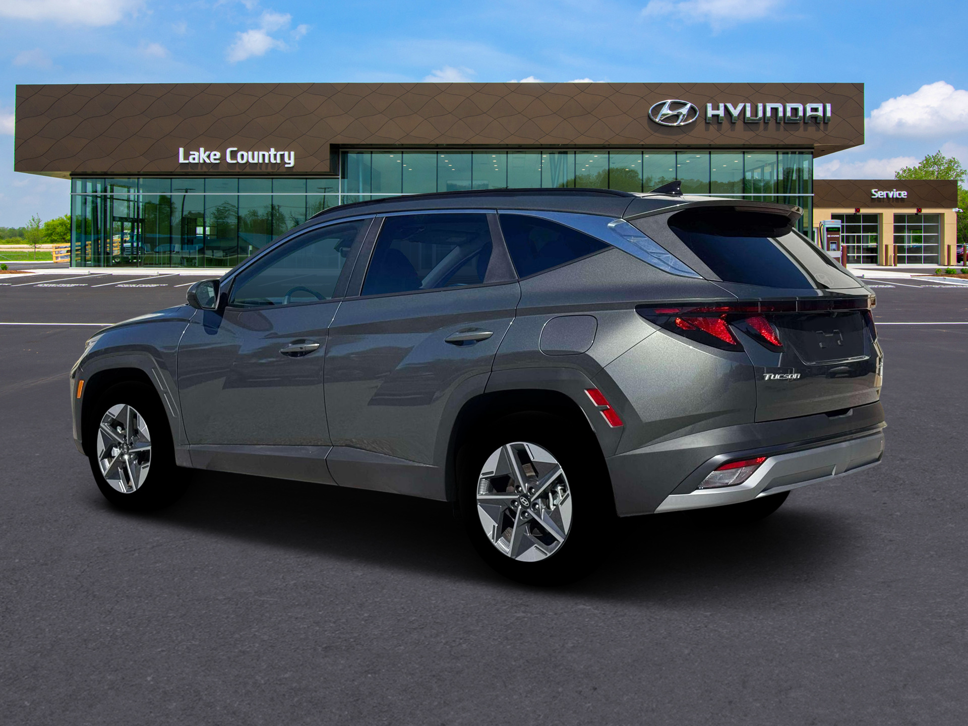 New 2026 Gray Hyundai SEL AWD image 4