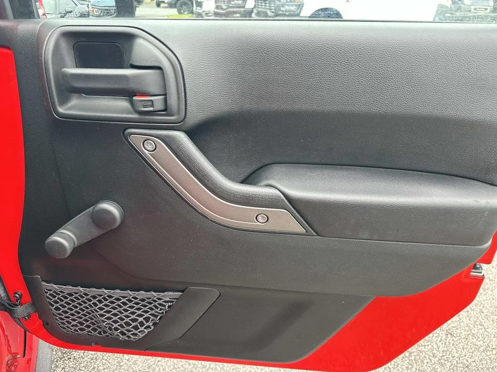 Used 2017 Red Jeep Unlimited Sport image 12